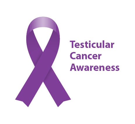 Testicular Cancer Awareness Ribbon